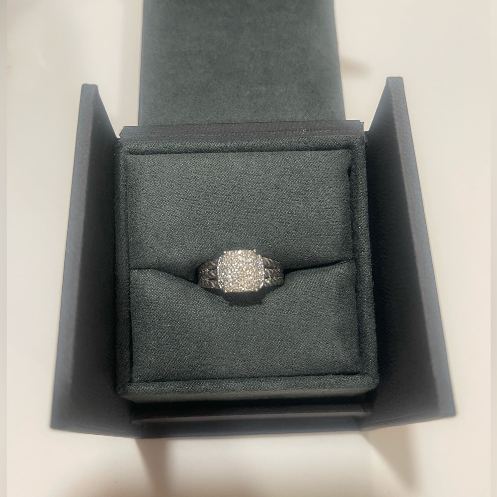 David Yurman 925 Sterling Silver Petite Wheaton Ring